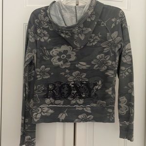 Roxy Camo/ Flower Hooded Swaetshirt